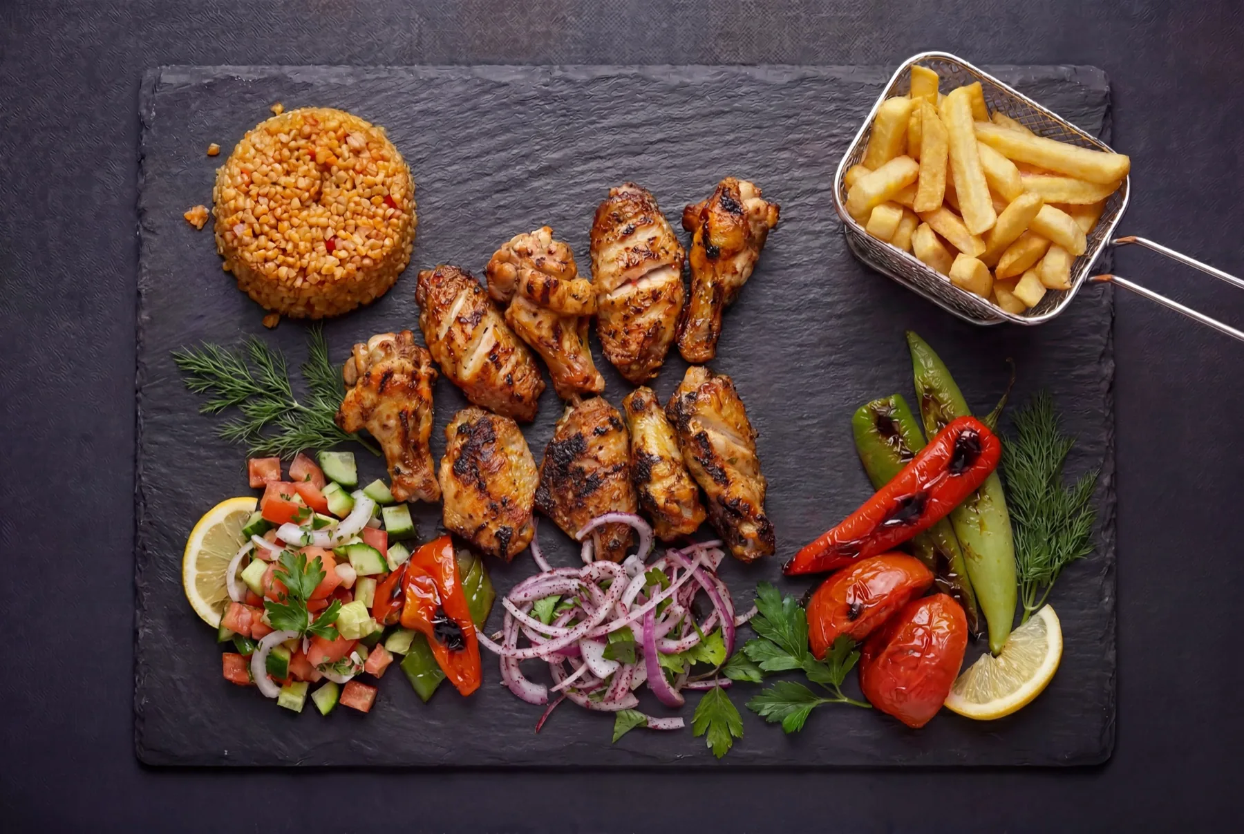 Assiette Ailes de Poulet