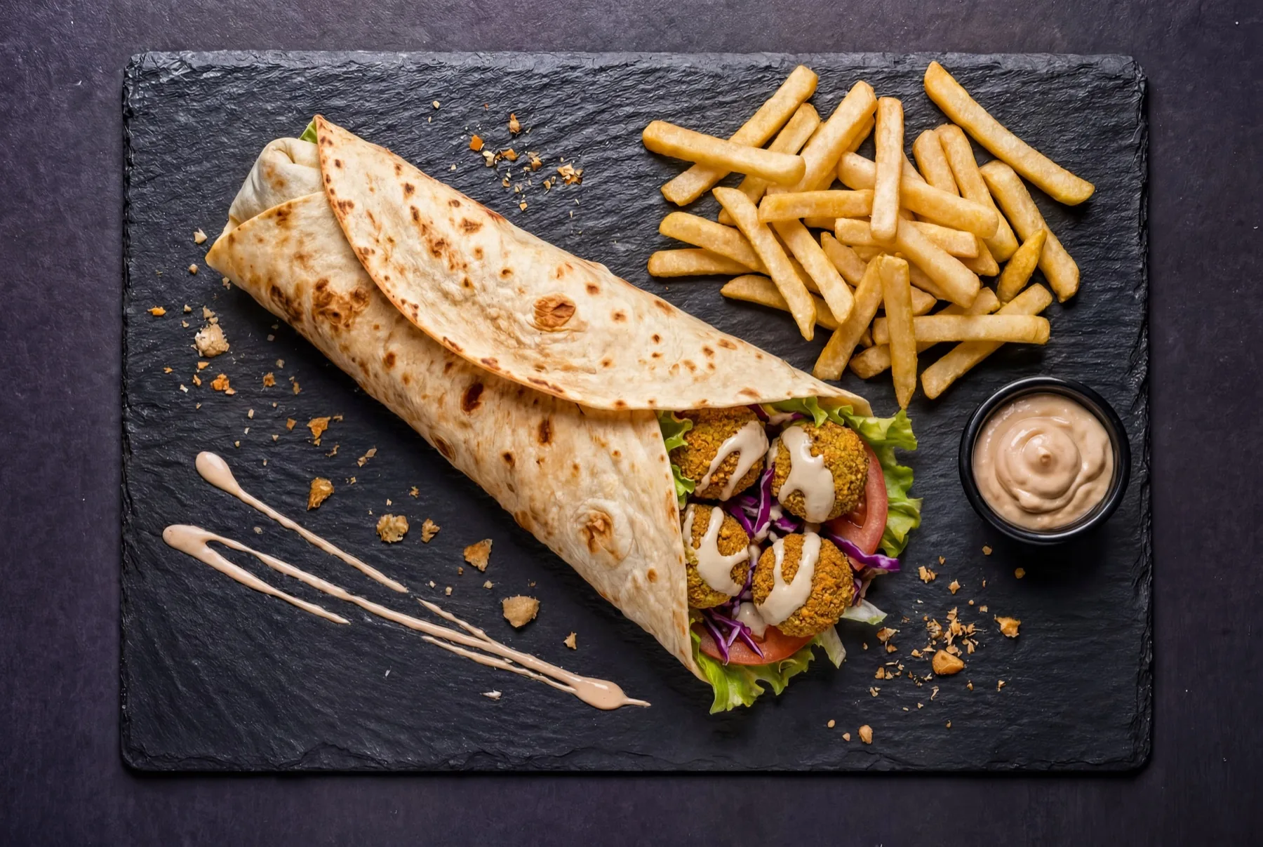 Galette Falafel