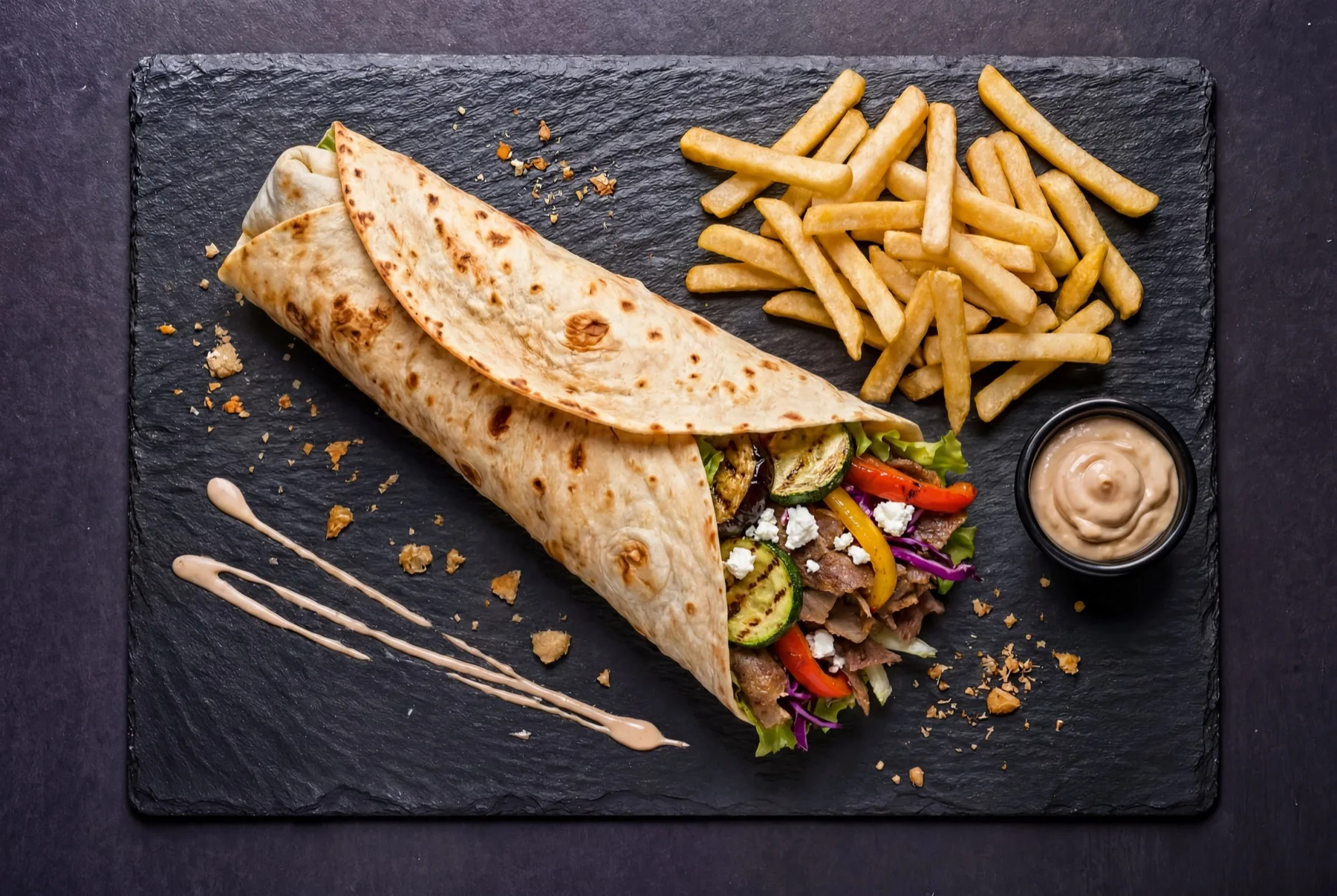 Galette Kebab