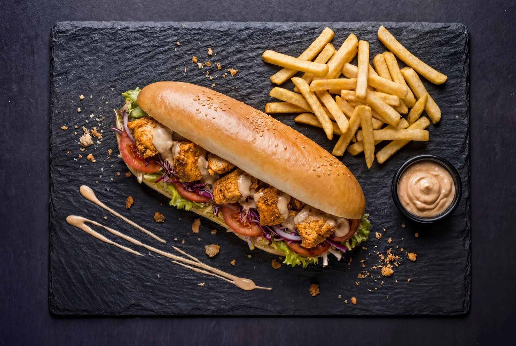 Sandwich Chicken Chika
