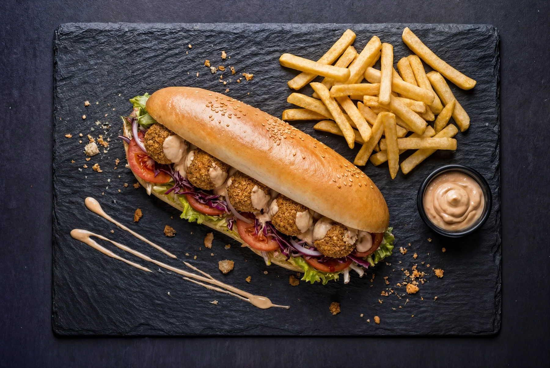 Sandwich Falafel